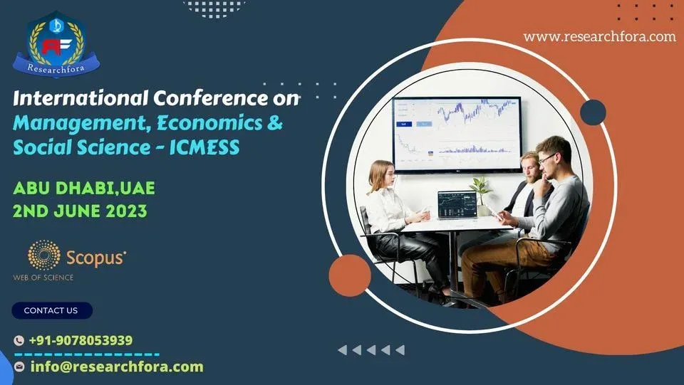 International Conference on Management, Economics & Social Science 2023